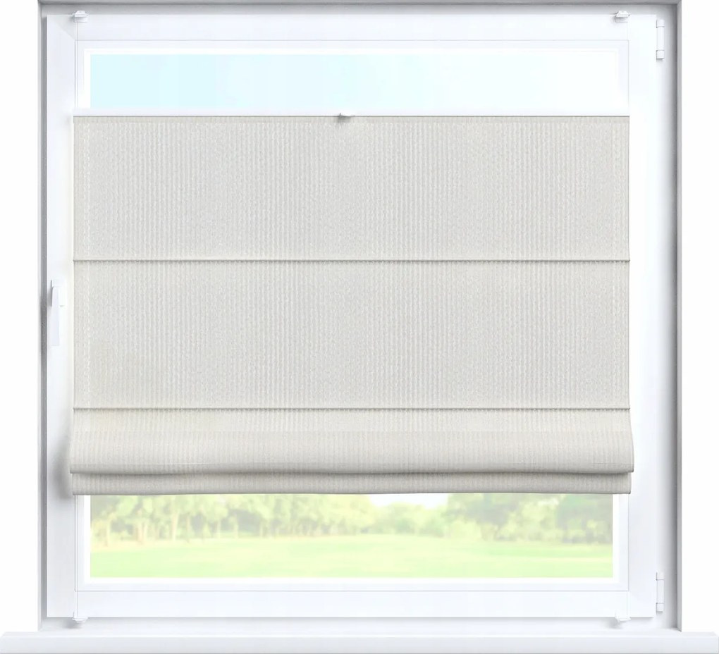 Kész pliszírozott roló római Szicília 80x160cm fehér