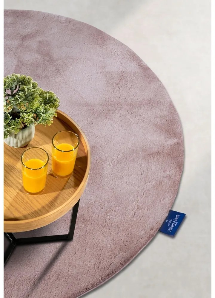 Törtrózsaszín kerek szőnyeg ø 200 cm Leon – Villeroy&amp;Boch
