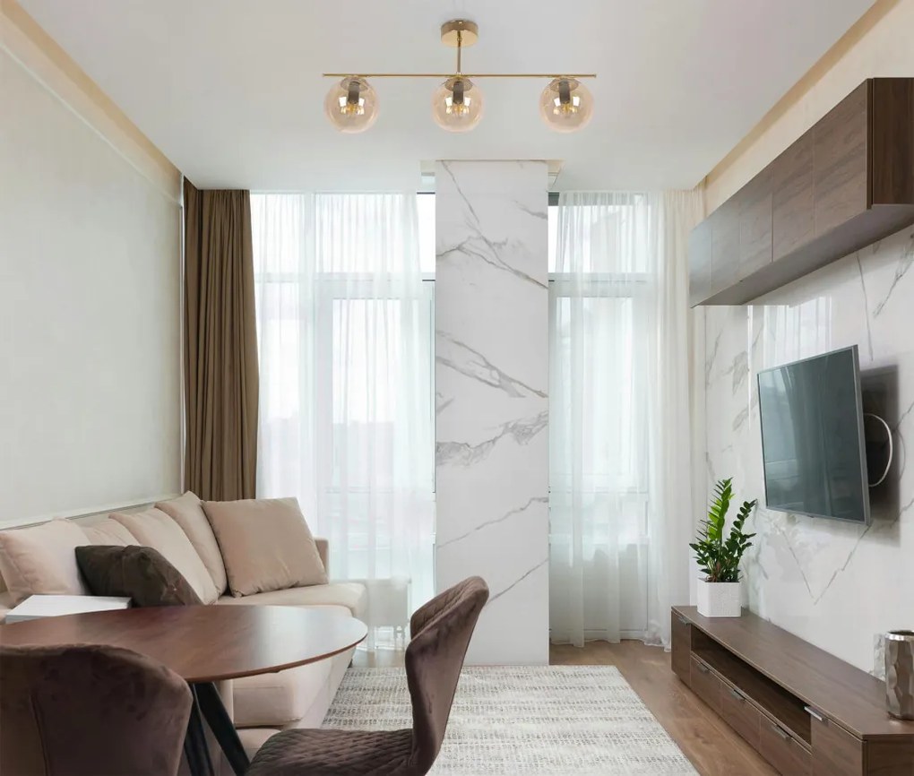 KAJA K-5412 GRAND Arany Színű Mennyezeti Lámpa 3xE14 10W IP20