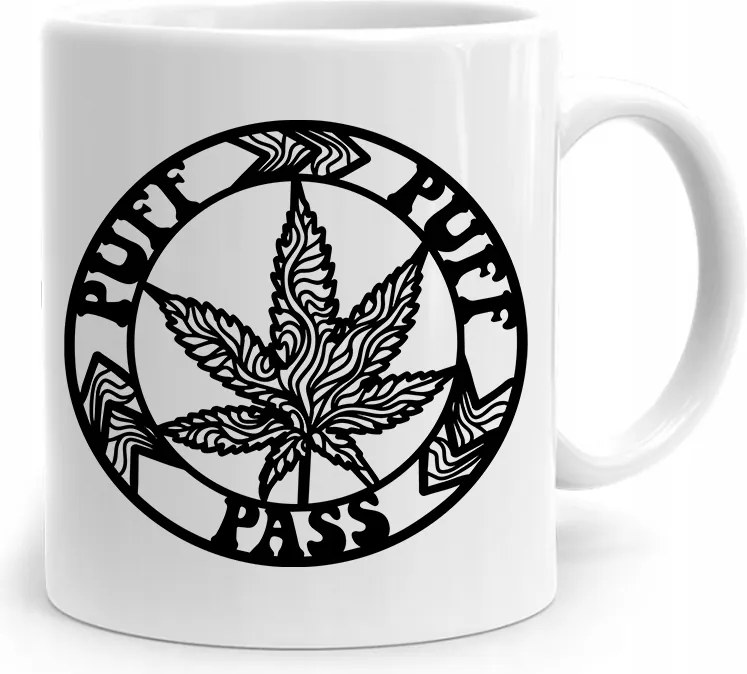 Dohányosoknak 420 Thc Cbd Ajándék Bögre fényképes nyomtatással