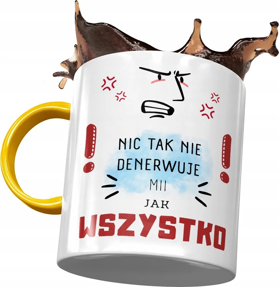 Sárga Bögre Mia Feleség Barátnő Ajándék Nyomtatott Fotóval