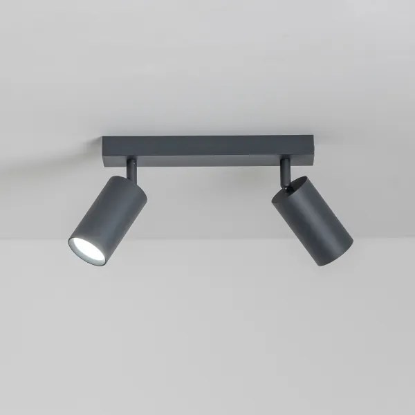 Brilagi - Dimmelhető LED spotlámpa SELE 2xGU10/6,5W/230V antracit