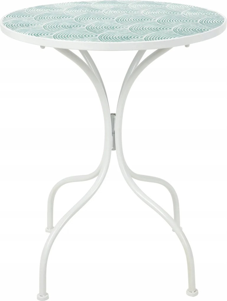 Erkély Asztal Dekoratív Fém Kerek Asztal Terasz Erkély