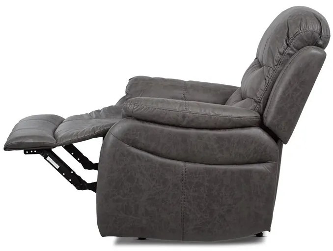 Szürke Vintage Szövet Fekvőfotel. TV-4086 GREY