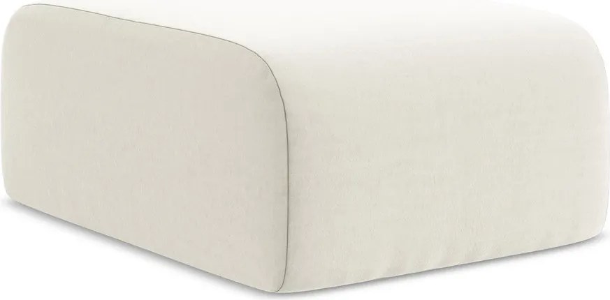 Bézs bársony lábtartó Lani – Makamii