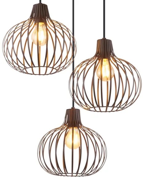 Globo 33379311 - Zsinóros függőlámpa MATEO 3xE27/40W/230V