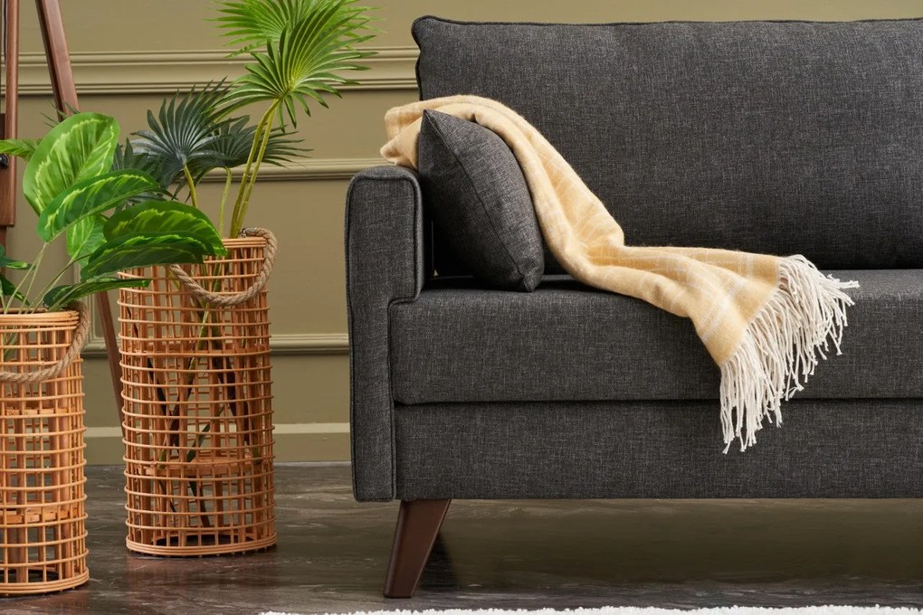 3 személyes kanapéágy Bella Sofa - Antracit