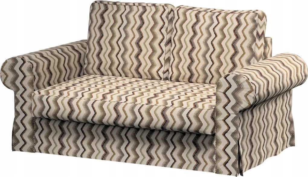 Backabro 2 személyes összecsukható kanapé huzat Ikea zöld