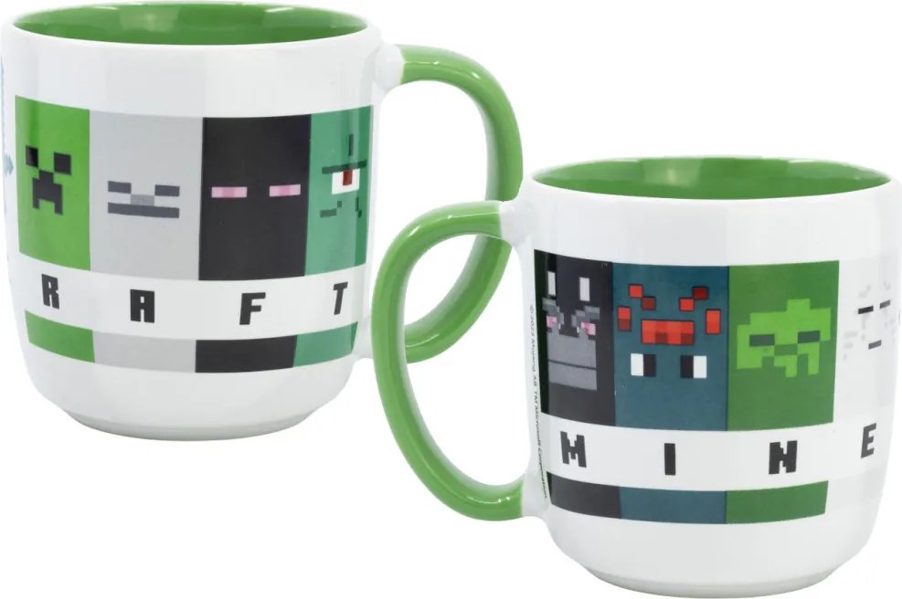 Minecraft Elite porcelán bögre 380 ml (13 oz) Díszdobozban