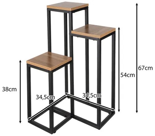 Álló virágtartó 67cm Ruhhy 25626
