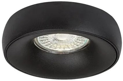 RÁBALUX 73042 LUIZA Kerek Mennyezeti Lámpa Fekete GU10 IP20