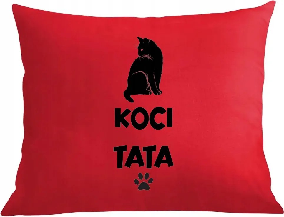 Párna párnahuzat Apák napja Macska Apa