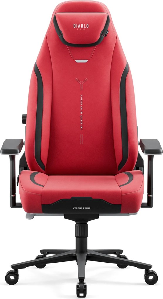 Gamer szék Normal Size piros-fekete: Diablo X-Eye Prime Bloody Mary