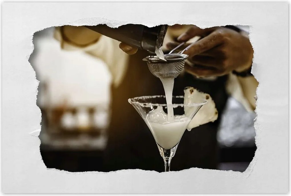 Poszterek 60x40 A csapos kinyitja a palackot