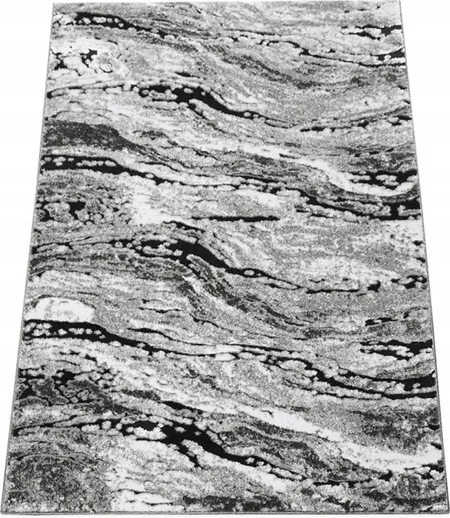 Szőnyeg 280x370 Modern Szürke Hálószoba Nappali Vastag Kiváló Minőségű