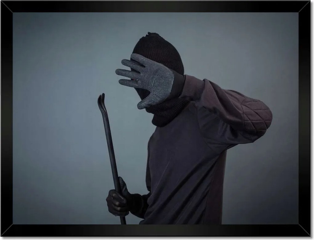 Poszterek keretben 40x30 Tolvaj Betörő Gonosz