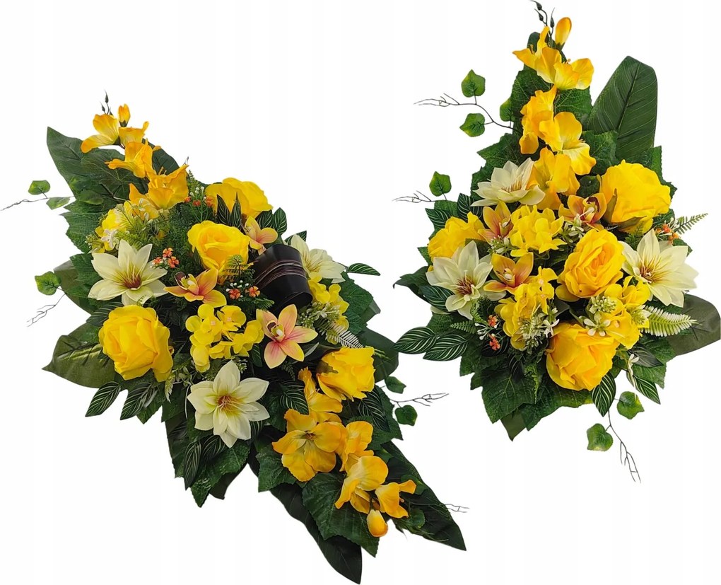 Sírdísz szett 95009032 temetői nád+csokor