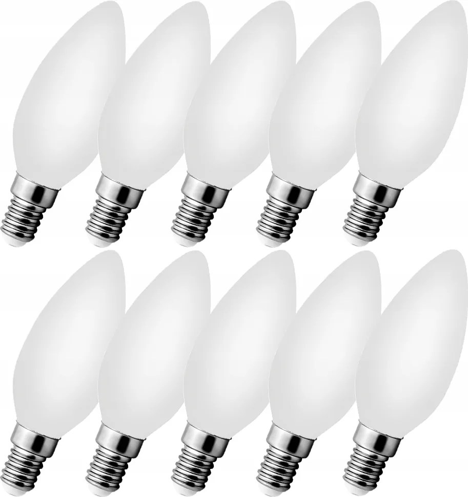 Led izzó E14 Filament 4W Semleges Tejgyertya
