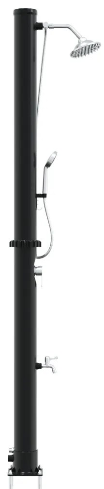 Kültéri Napelem Zuhany Kézi Zuhanyfejjel 217 cm 20 L