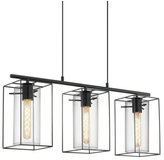 Eglo 49496 - Csillár LONCINO 3xE27/60W/230V