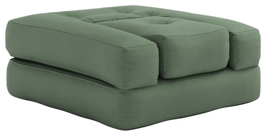 Cube Olive Green variálható fotel - Karup Design