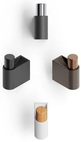 Fogas Viefe CASEY alumínium, texturált fekete láva - matt fekete EI