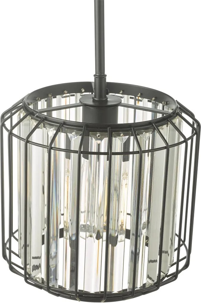 Dar Lighting modern függeszték naeva matt fekete darnae0122