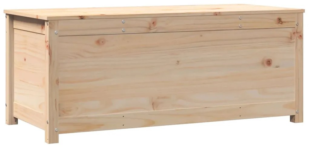 tömör fenyőfa tárolóláda 110x50x45,5 cm