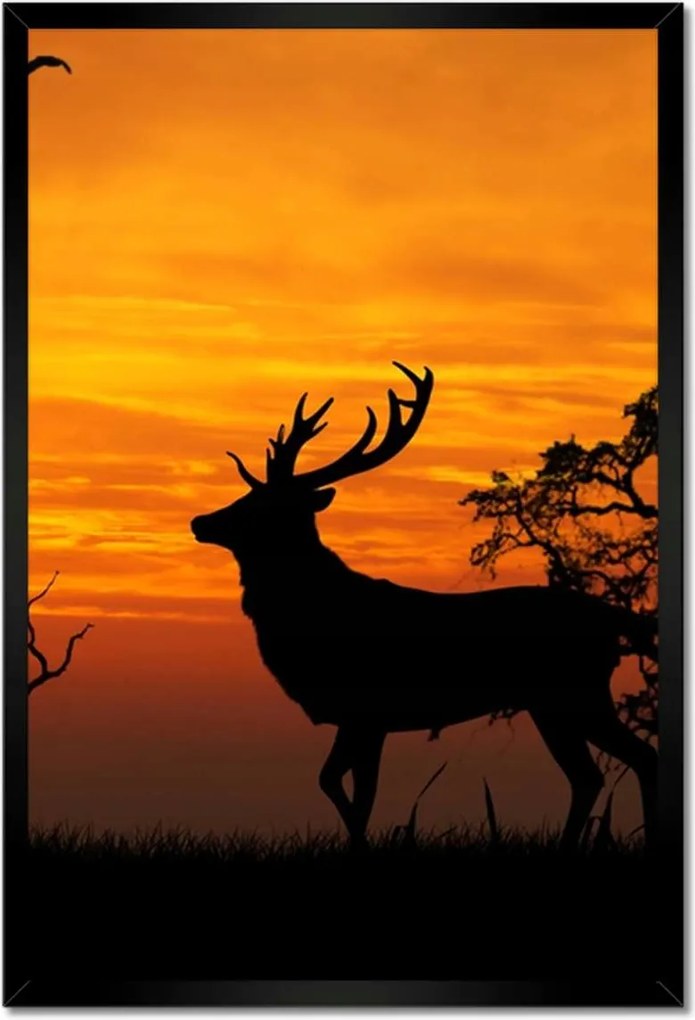 Poszterek keretben 40x60 Szarvas