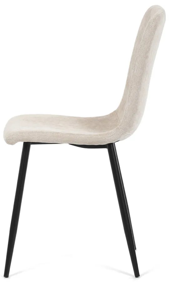Scaun elegant de culoarea alb închis. DCL-964