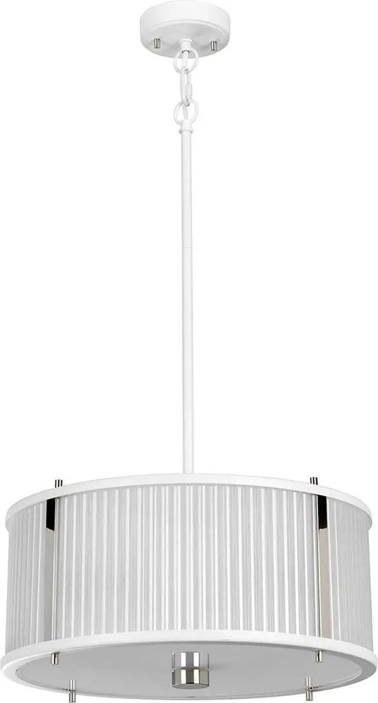 Elstead modern függeszték corona fehér nikkel elsdl-corona-3p-wpn