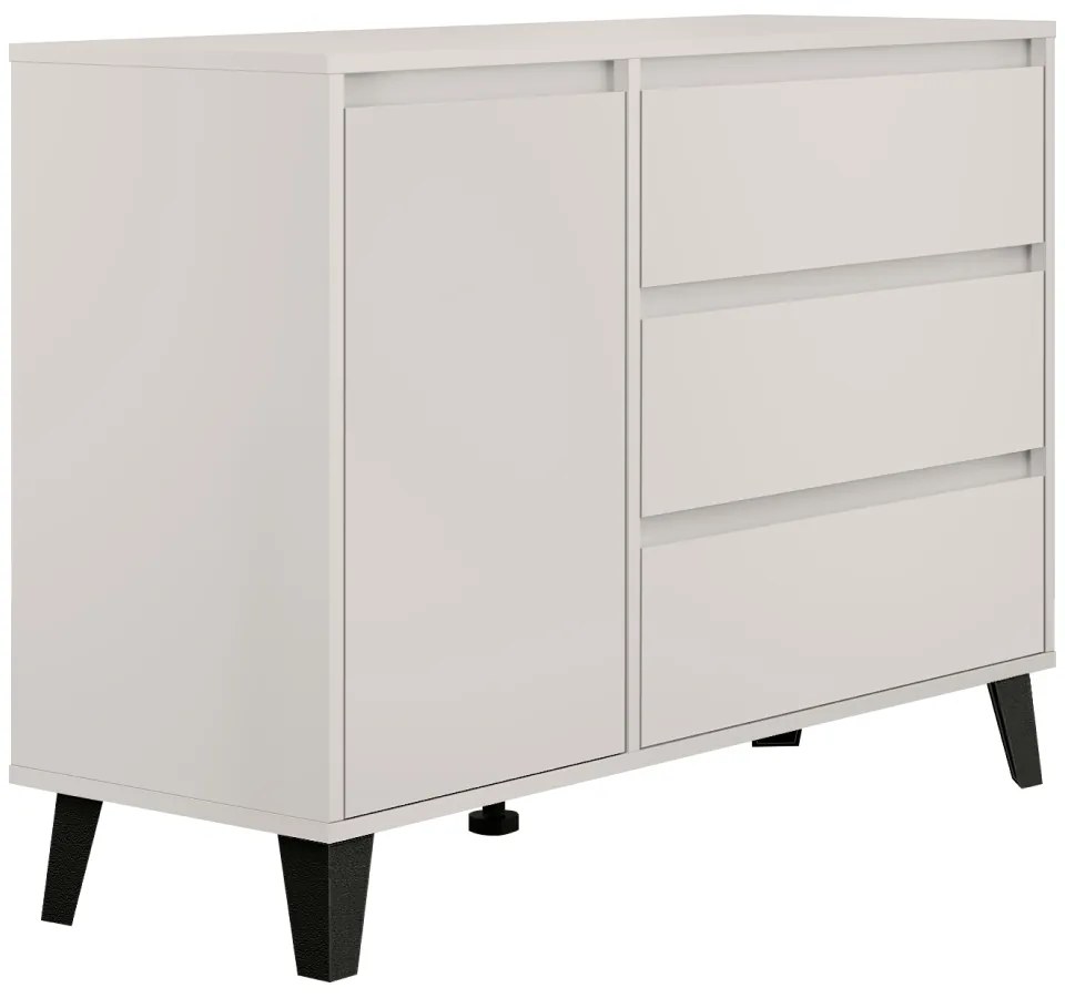 BOGAN 1D3S komód, kasmír