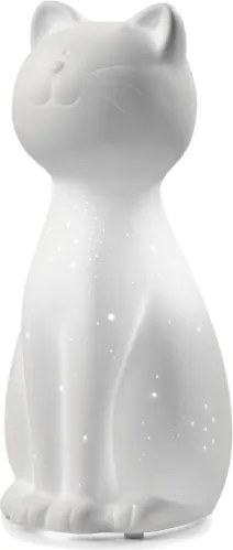 ONLI - Asztali lámpa PORCELLANA 1xE14/6W/230V 27,2 cm macskás