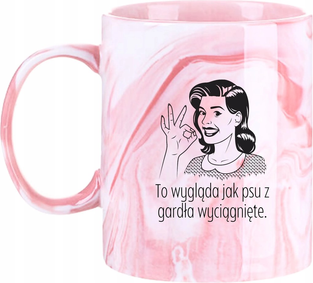 Bögre Márvány Vicces Anyák Napja, Mint A Kutya Torkából Kihúzott