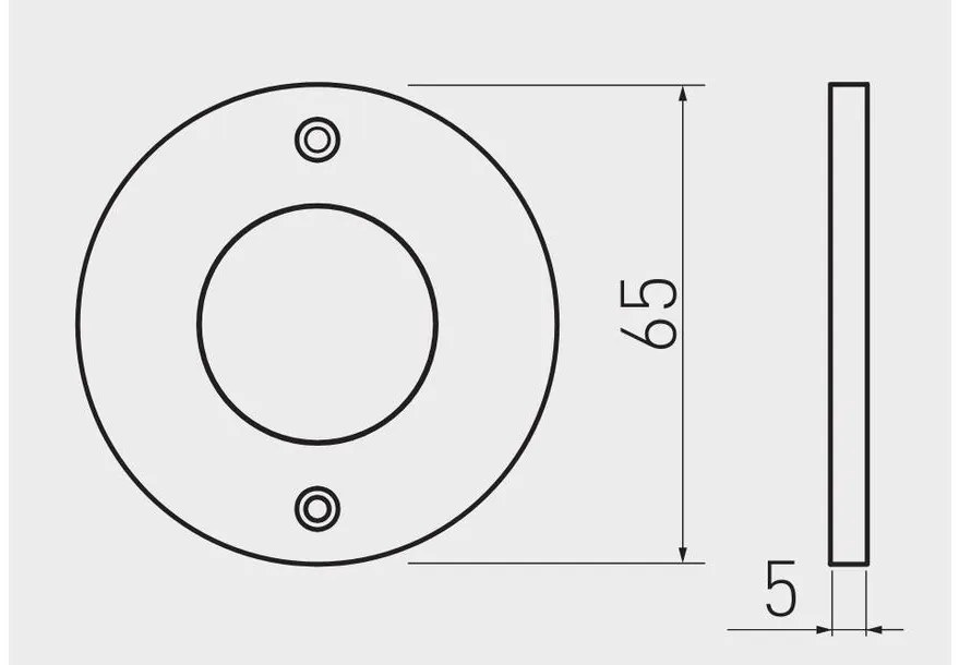 LED Lámpatest, JOVITA, meleg fehér, 60mm, felületre szerelhető, 12V, 200lm, 3W, kábellel, csatlakozóval