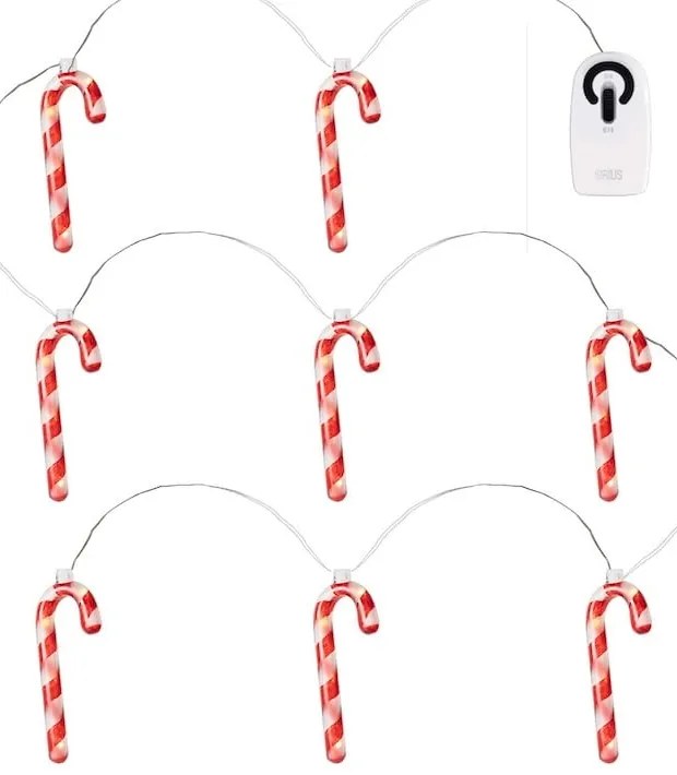 Fényfüzér, izzók száma 8 db, hosszúság 105 cm Elly – Sirius