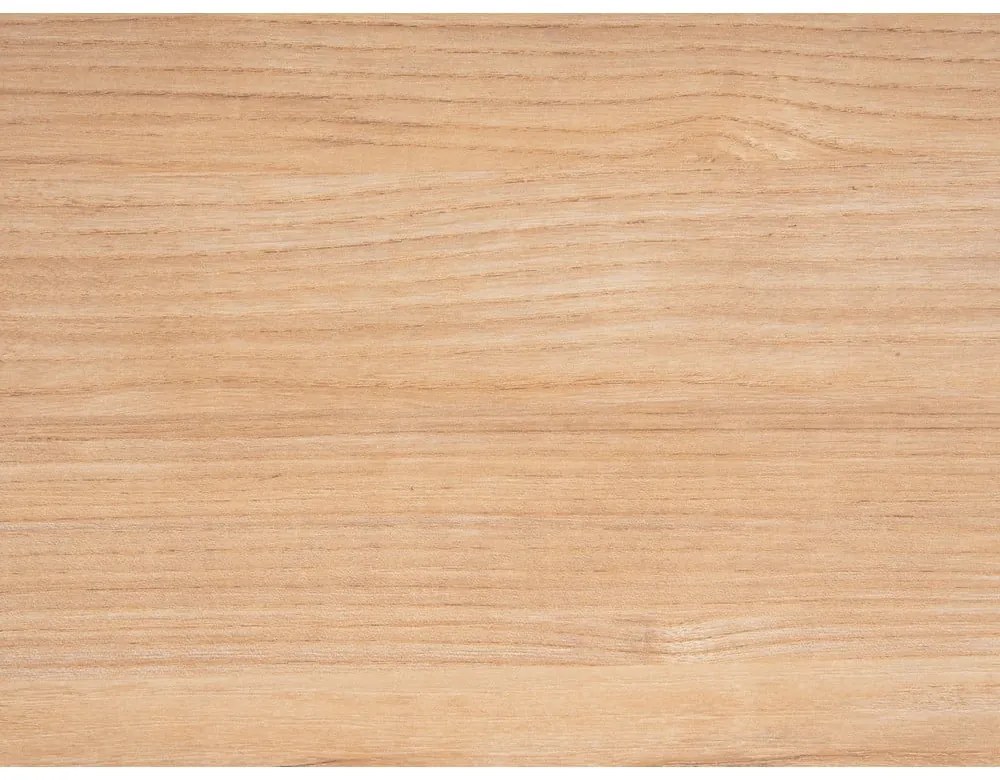 Bézs fém konzolasztal 40x100 cm Estriado – Leitmotiv