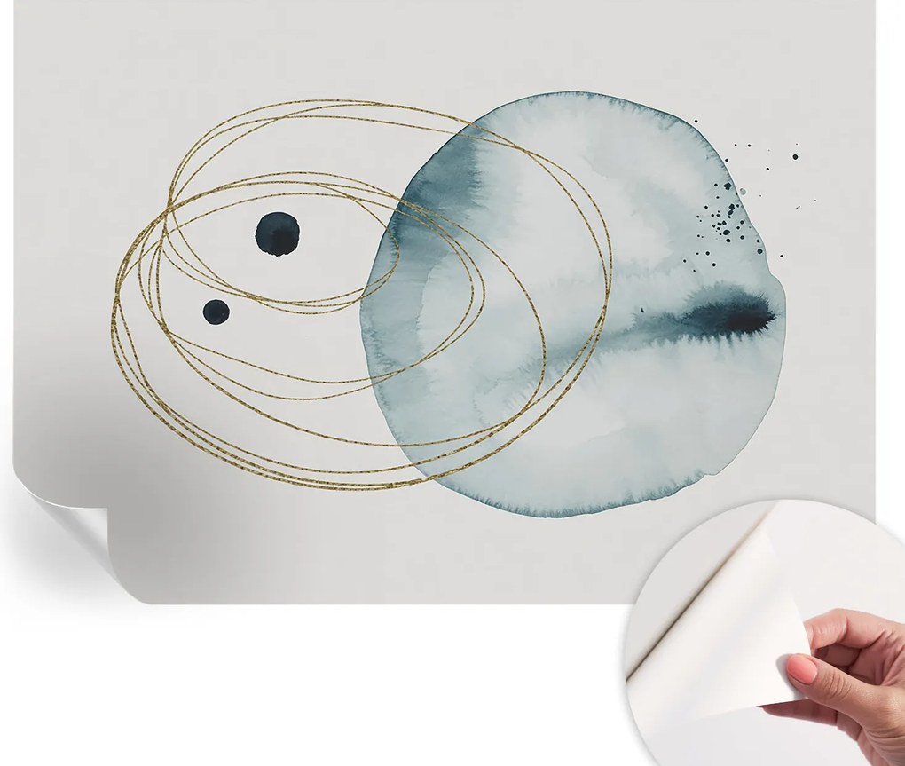 Öntapadós tapéta Falfestmény Prémium Absztrakt kombináció 312x219