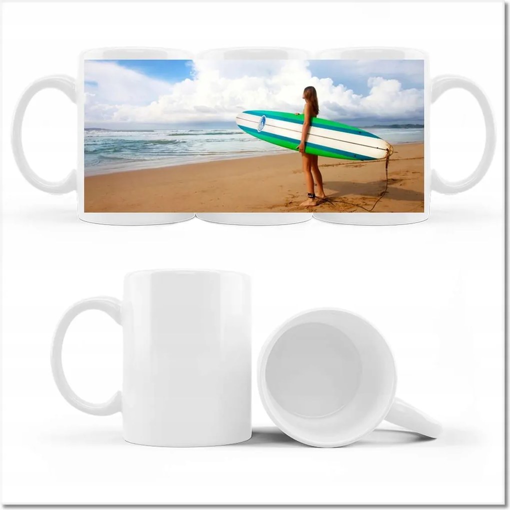 Fotó bögre Deszka Csaj deszka