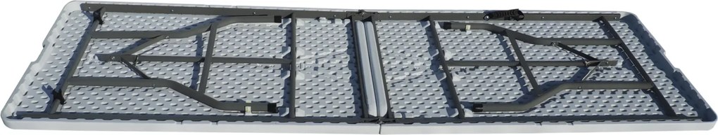 Összecsukható műanyag asztal, 244cm