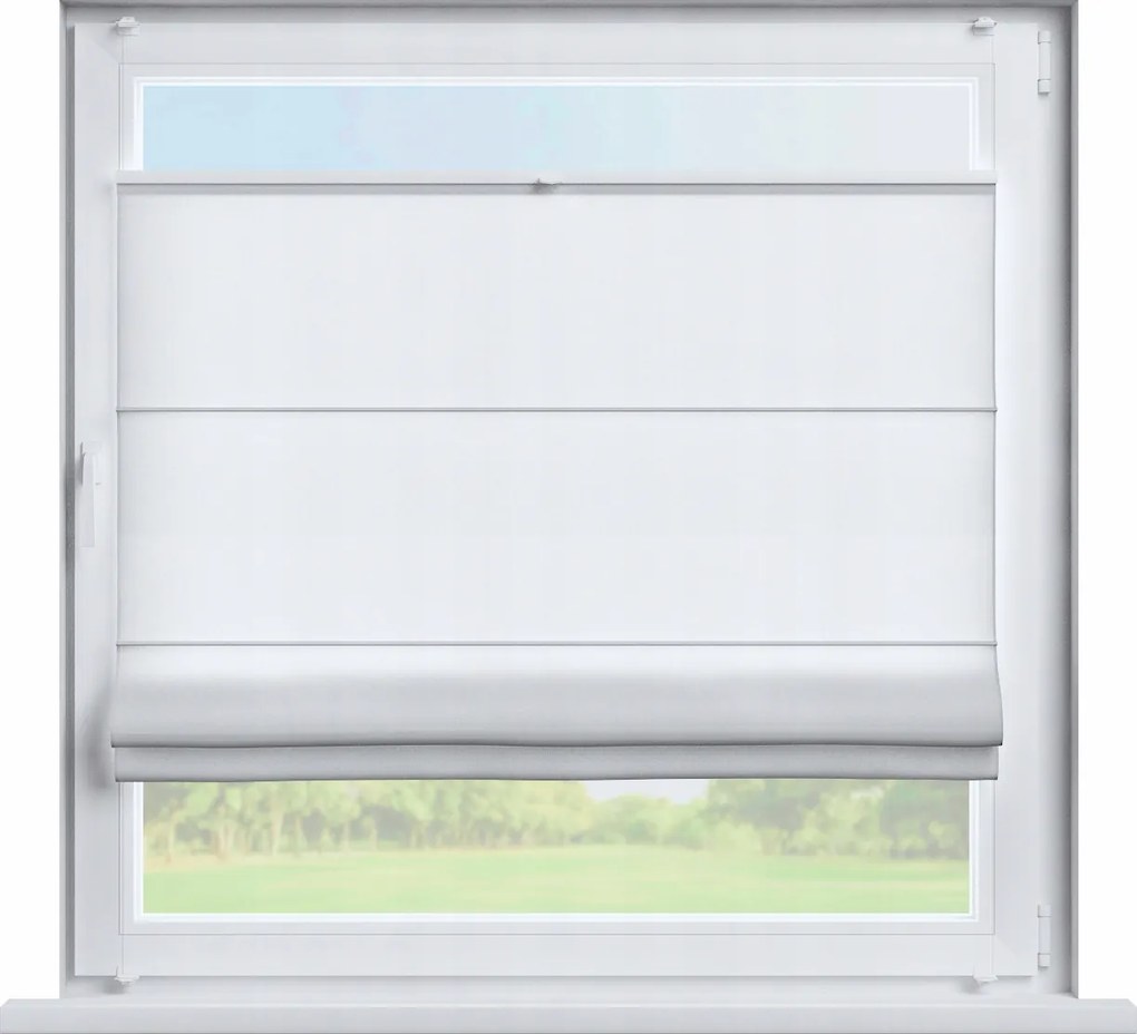 Kész pliszírozott roló római Szicília 110x150cm fehér