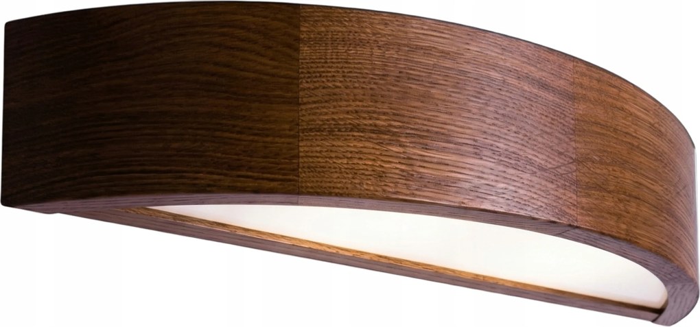 Fali lámpa fa Tölcsér Sötét Tölgy nappali konyha fürdőszoba Stílusos