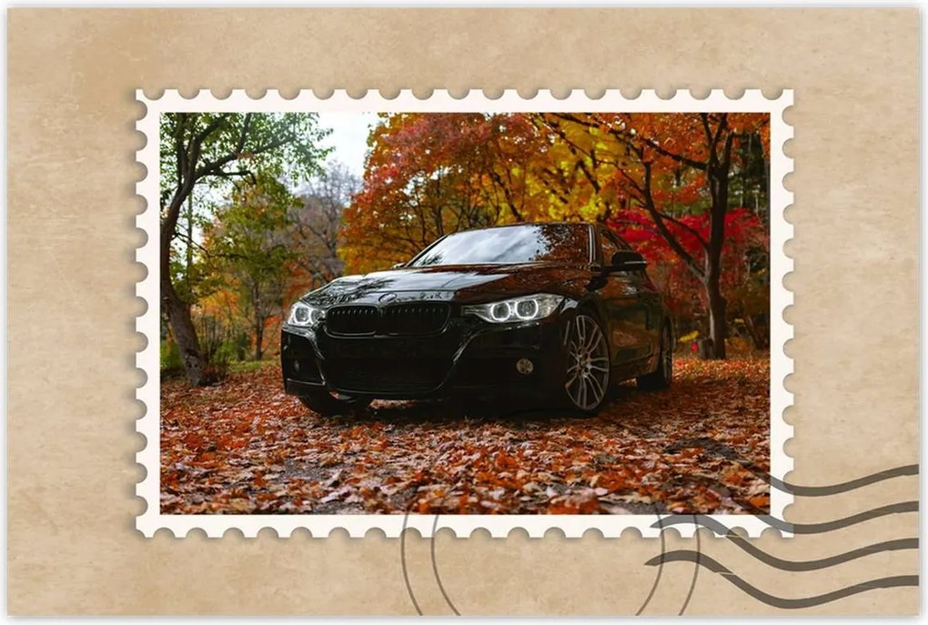Poszterek 90x60 Fekete Bmw Ősz
