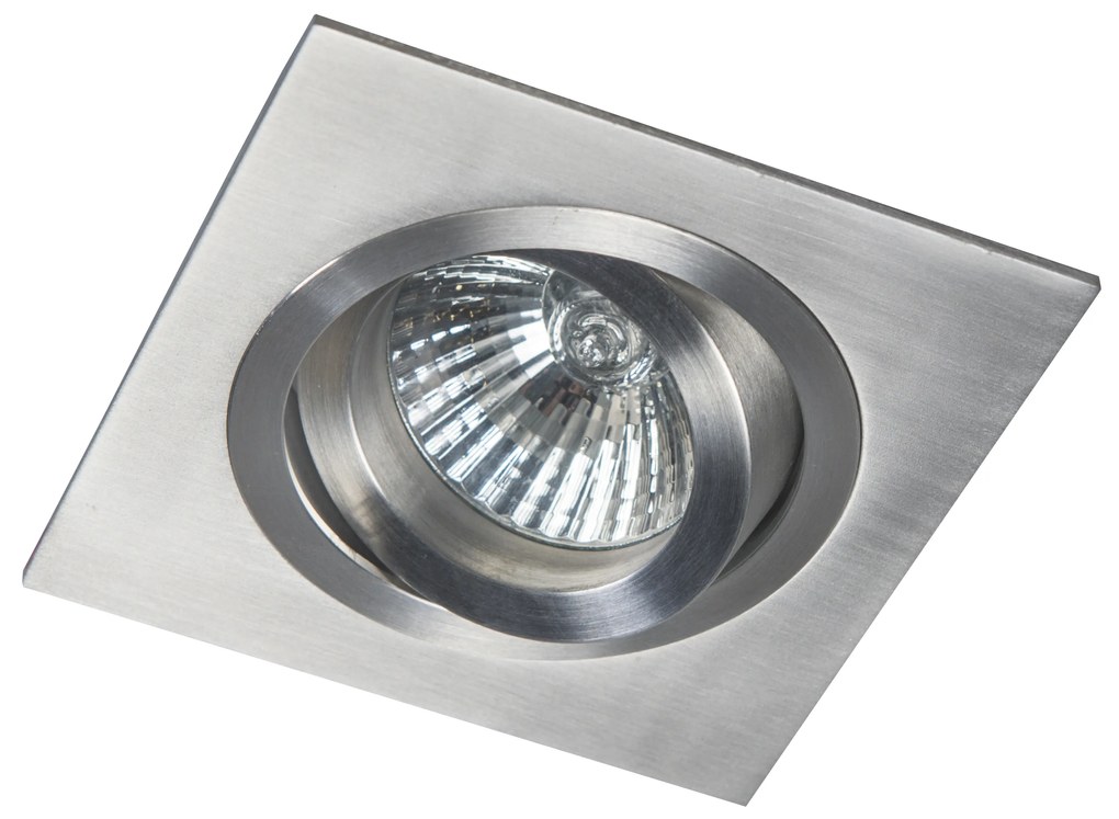 6 darabos süllyesztett spotlámpa készlet acél dönthető - Lock 1