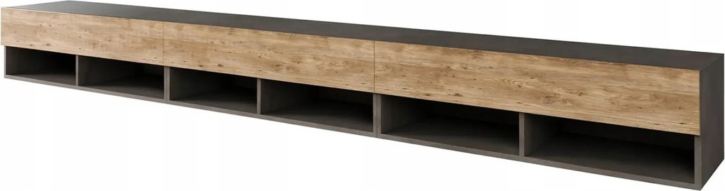 Modern Tv szekrény Apollo I 300 cm, Lowboard , Rtv komód