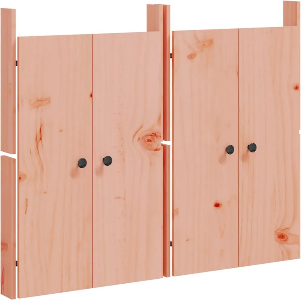 vidaXL 2 db tömör duglászfenyő MEPPEL kültéri konyhaszekrény ajtó 50x9x82 cm