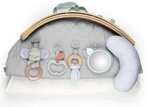 Ingenuity - Baba játékszőnyeg LOAMY menta/szürke