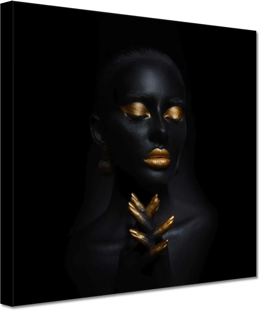 Festmények 20x20 Arany csend