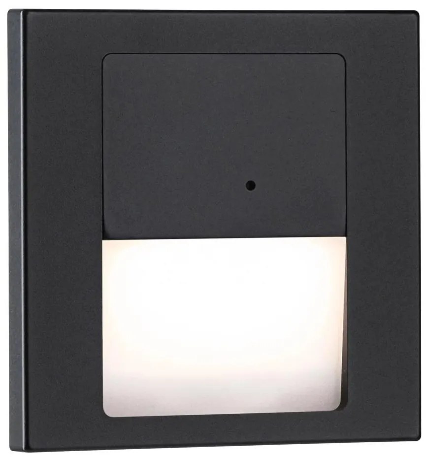 Paulmann Paulmann 80004 - LED 1W lépcsővilágítás TSARO érzékelővel 230V fekete W4737