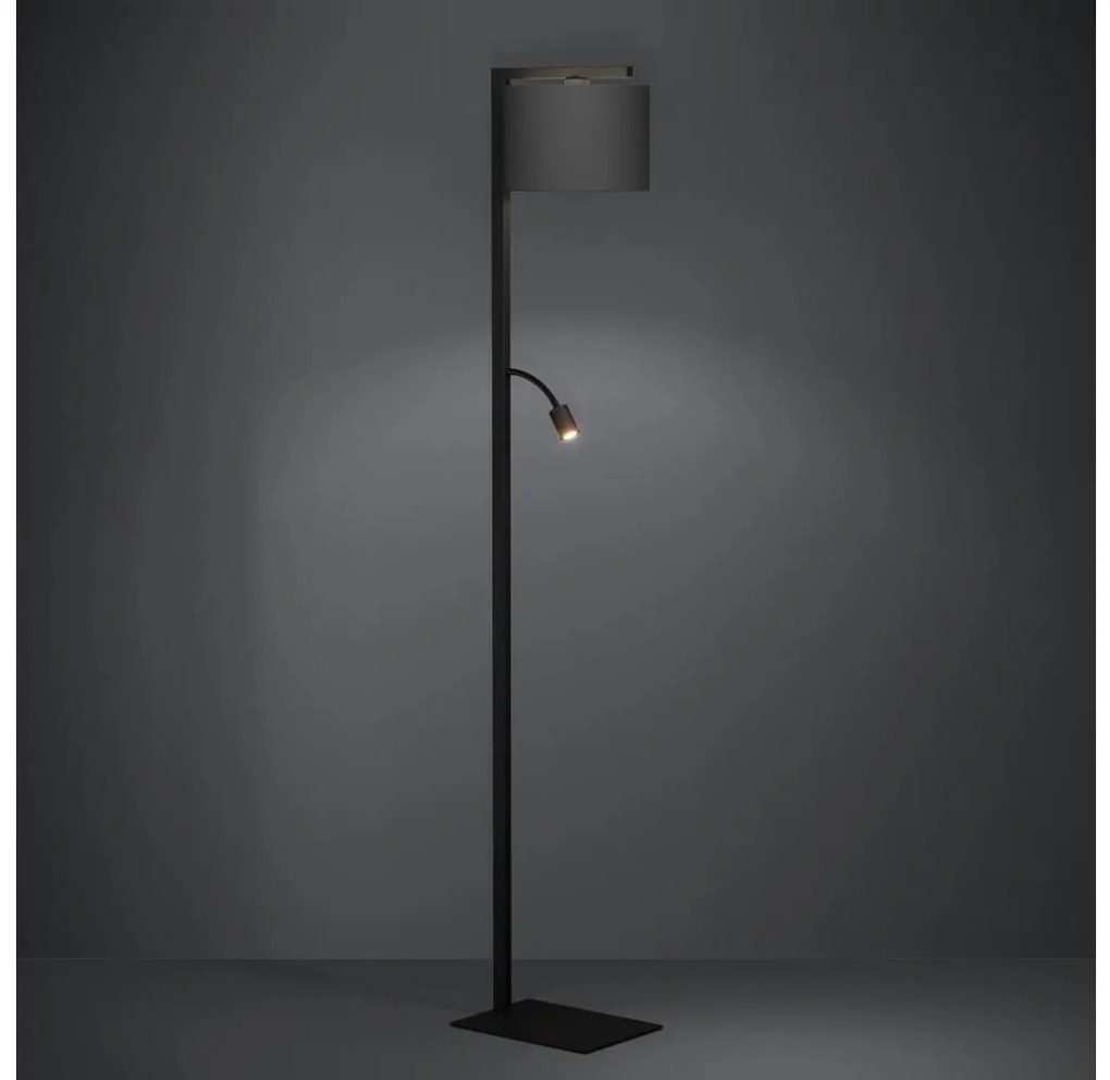 Eglo 390068 - LED Állólámpa FOLIGNO 1xE27/40W/230V + LED/3,8W